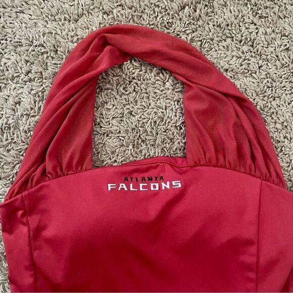 NFL All Sport Couture Red Atlanta Falcons Sports First Down Halter Top SZ XS NWT - Picture 6 of 11